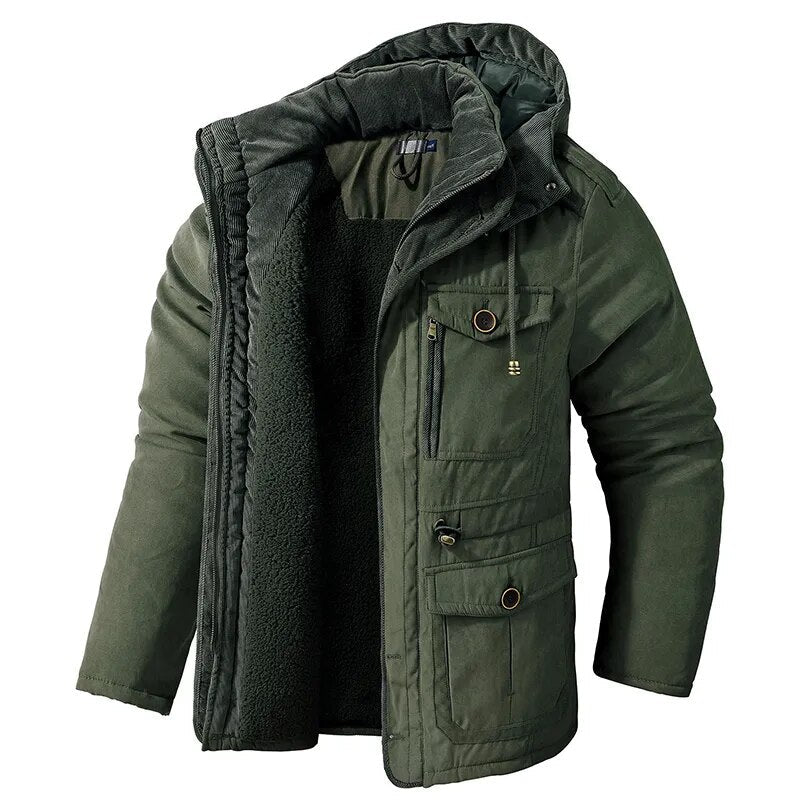 Caerlan – Men’s Winter Jacket with Hood