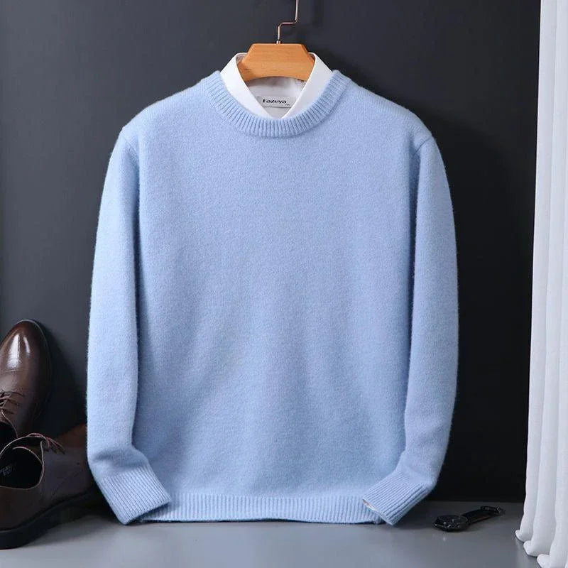 Men’s Knitted Sweater | Pullover with Long Sleeves