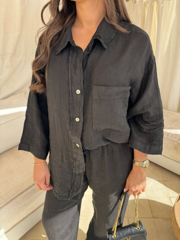 Siena – Women’s Linen Co-ord Set – Oversized & Effortless