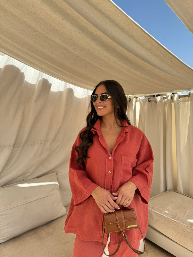 Siena – Women’s Linen Co-ord Set – Oversized & Effortless