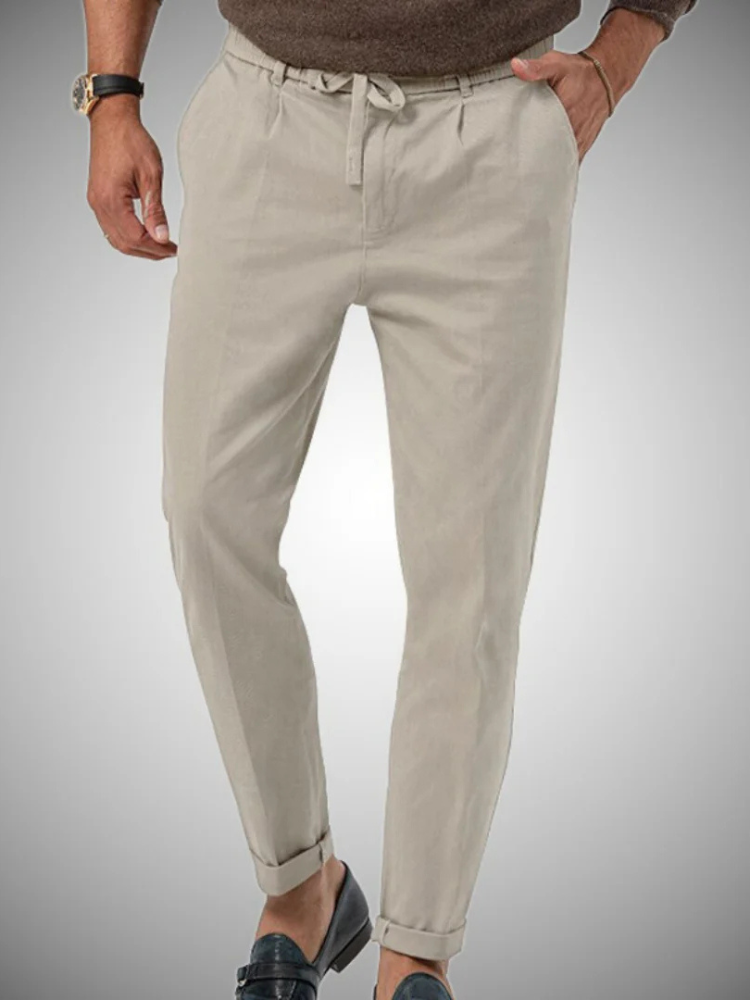 Soren | Men’s Trousers | Straight-Leg Drawstring Fit