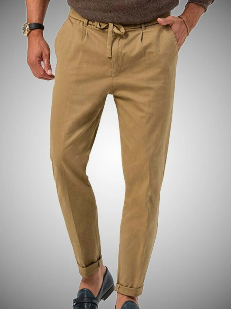 Soren | Men’s Trousers | Straight-Leg Drawstring Fit