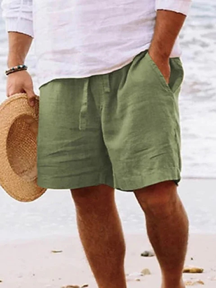 Theo | Men’s Summer Shorts | Lightweight Drawstring Fit