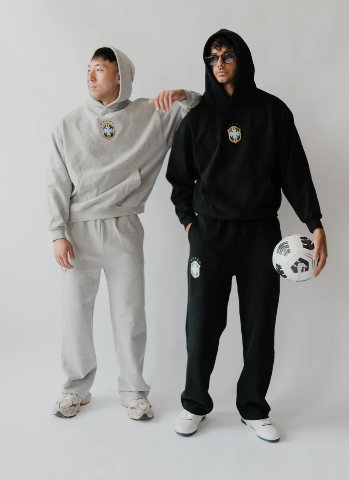 Men's Tracksuit – Two-Piece Set with Brazil Theme