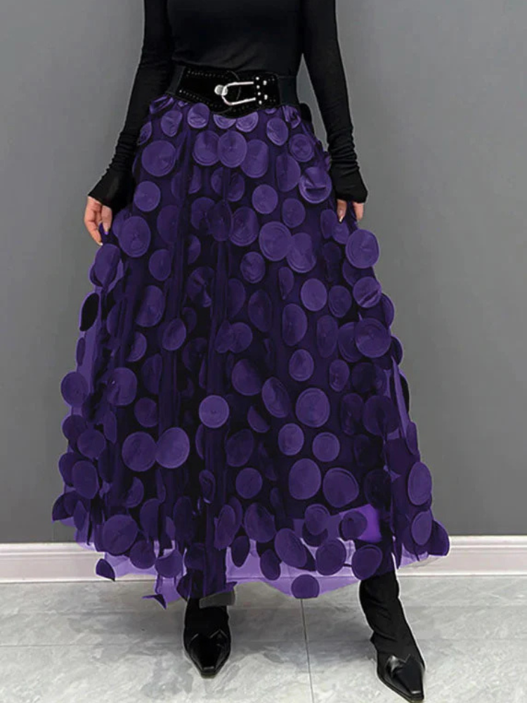 Vivienne | Women’s Tulle Patchwork Skirt | Playful & Elegant