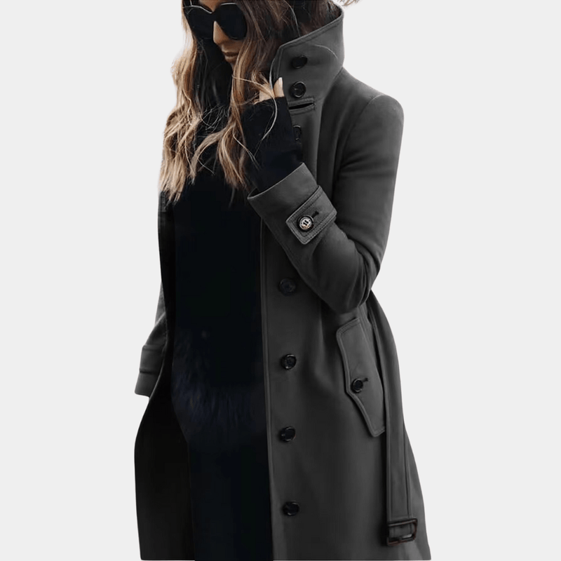 Women’s Tailored Warm Trench Coat | Long