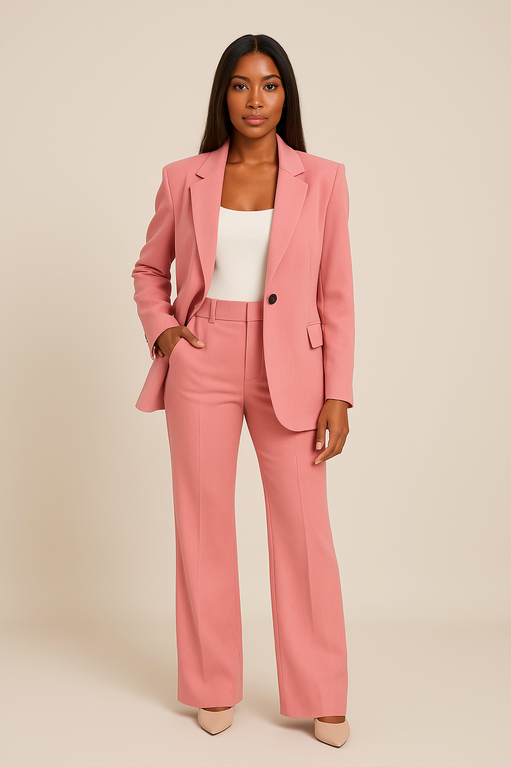 Women's Tailored Suit – Jacket and Trousers