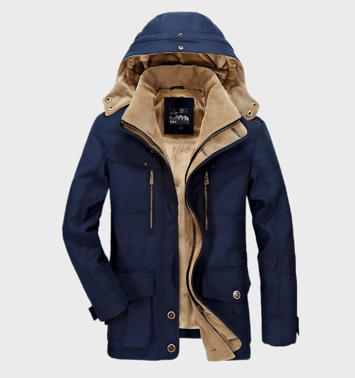 Lorcan – Men’s Hooded Winter Parka with Warm Lining