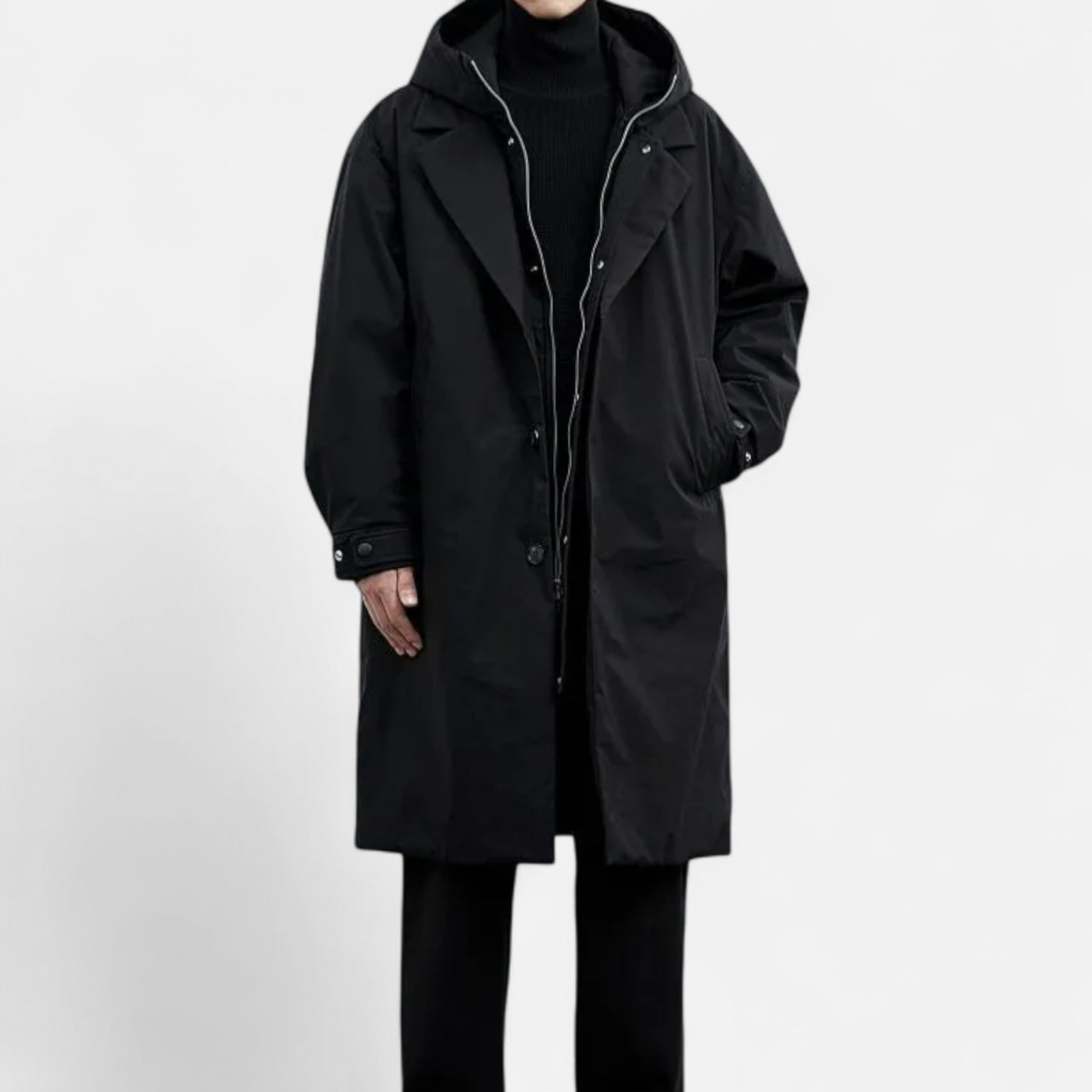 Tavric – Men’s Long Waterproof Winter Jacket with Hood