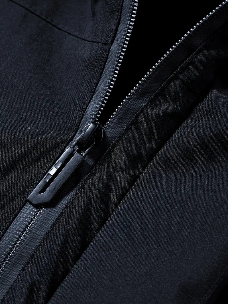 Men's Winter Parka Jacket – Regular Fit with Hood