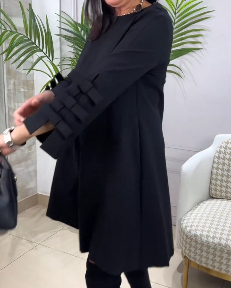 Women’s Dress - Long-Sleeve Casual Outfit