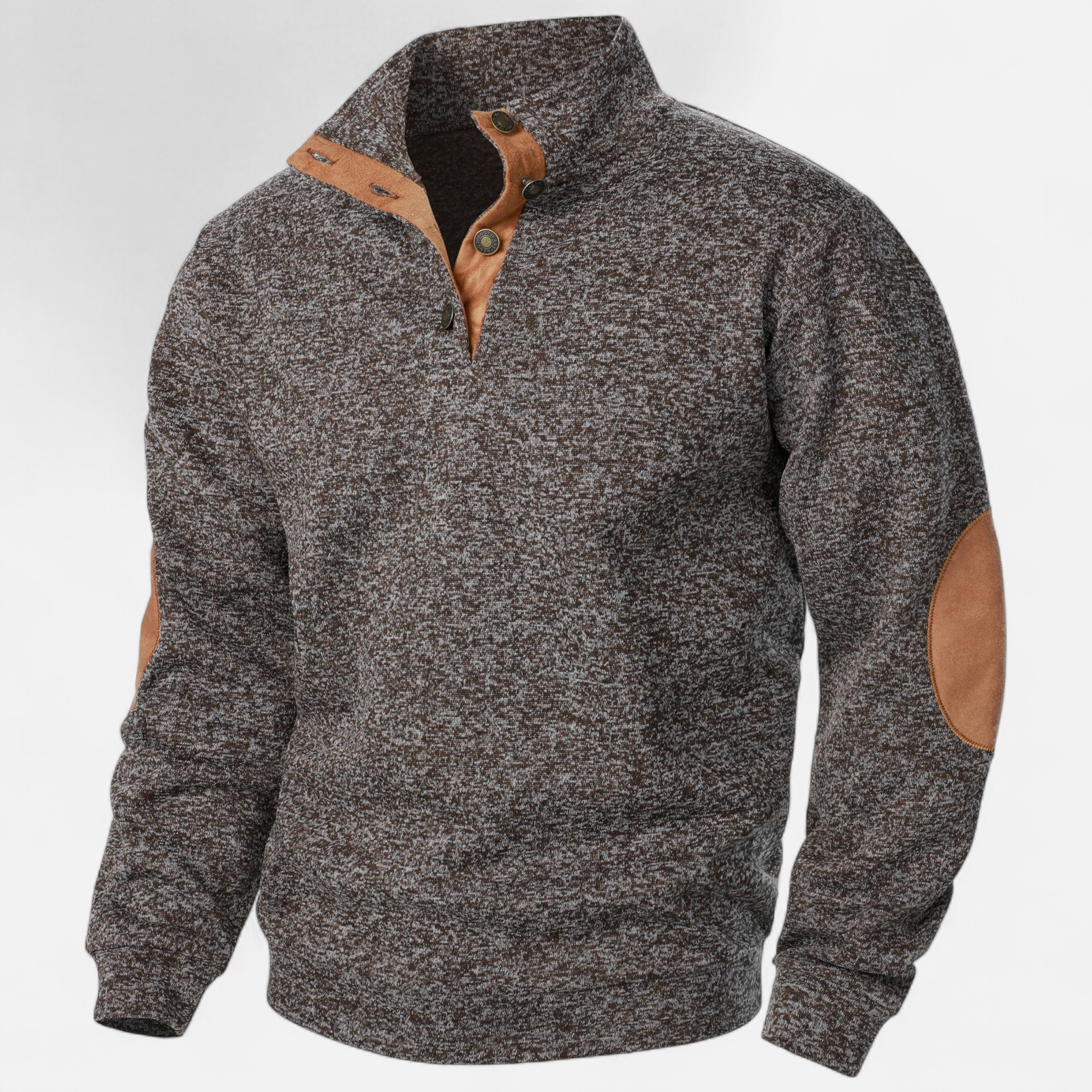 Men's Sweater – Stand Collar Design