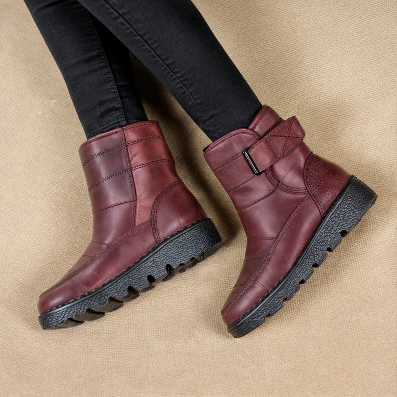 Women’s Snow Boots – Non-Slip Sole