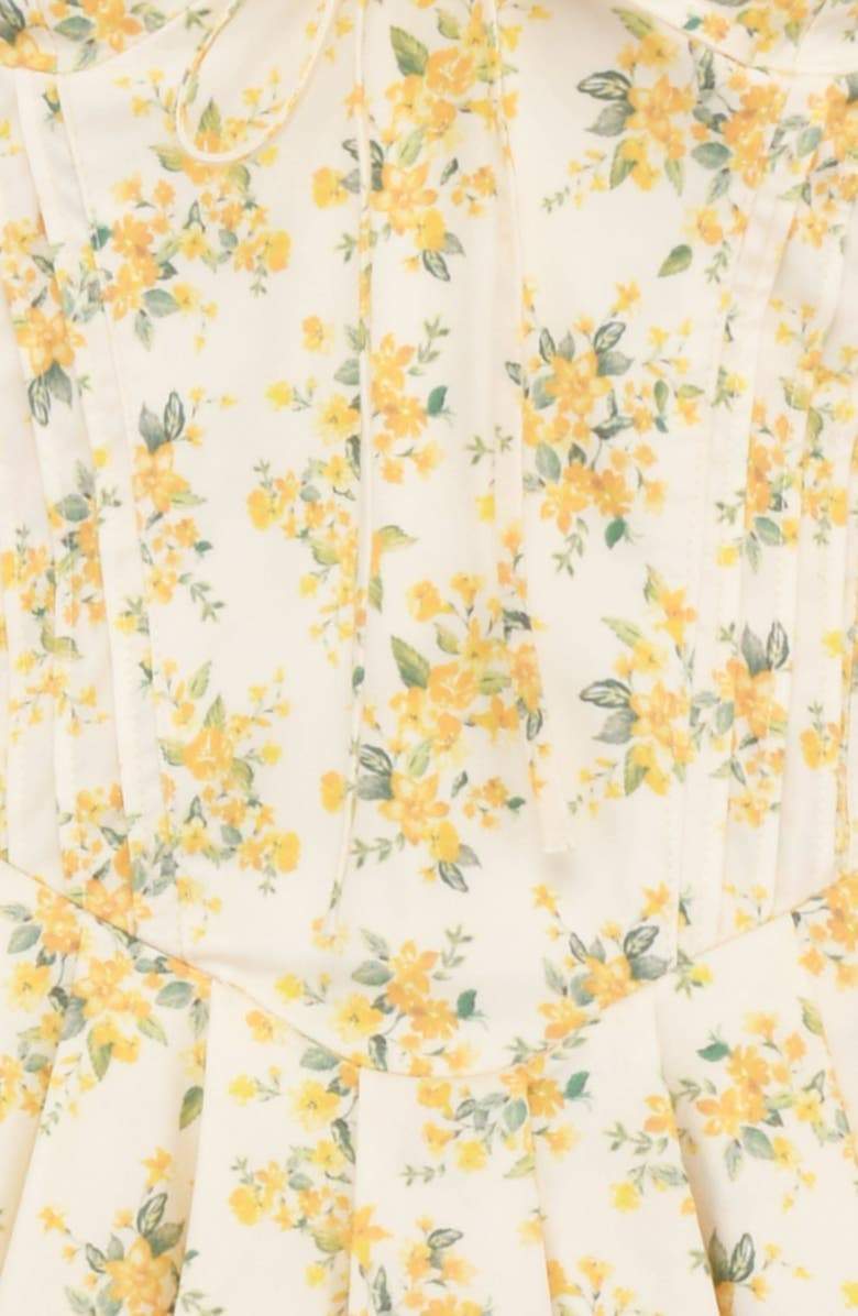 Floral Mini Dress | Puff Sleeves | Romantic & Playful