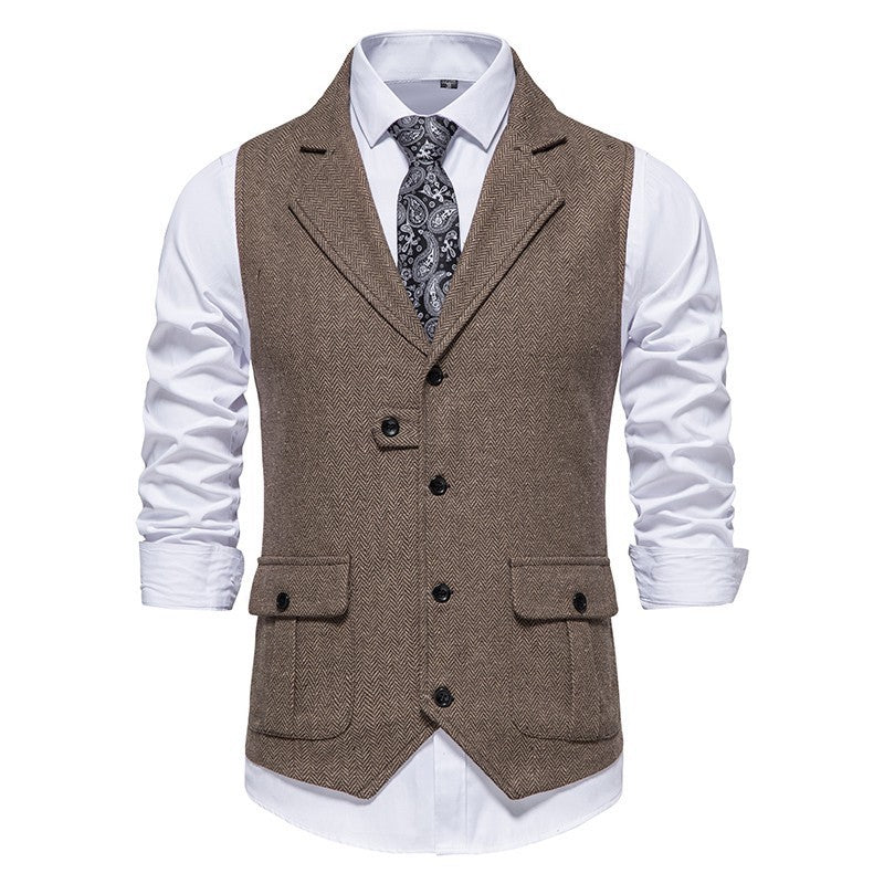 Men's Waistcoat – Vintage Design for Formal Wear