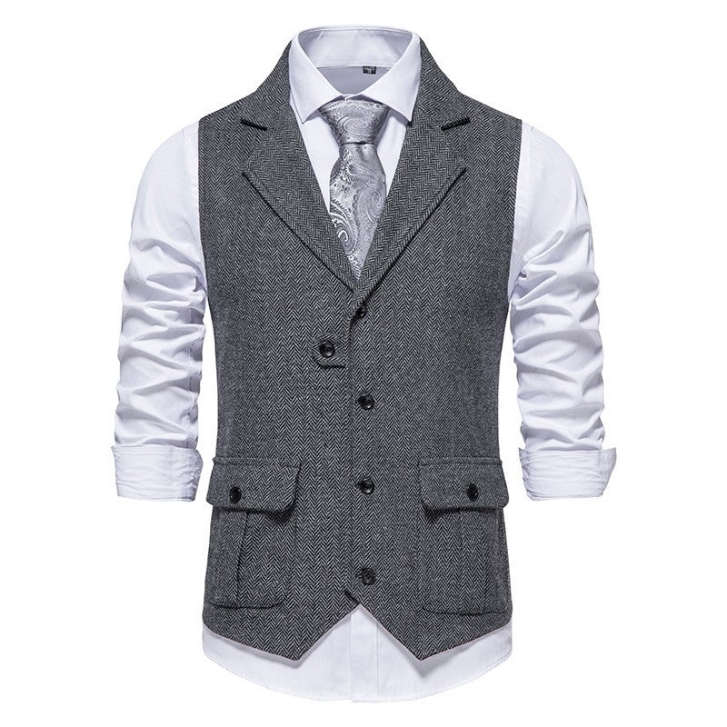 Men's Waistcoat – Vintage Design for Formal Wear
