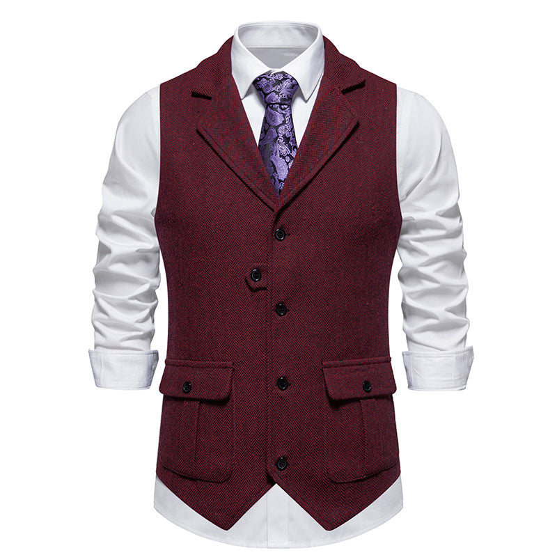 Men's Waistcoat – Vintage Design for Formal Wear