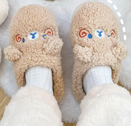 Unisex Animal Slippers – Soft Indoor Footwear