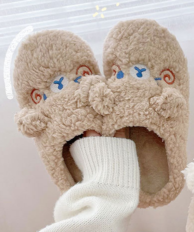 Unisex Animal Slippers – Soft Indoor Footwear
