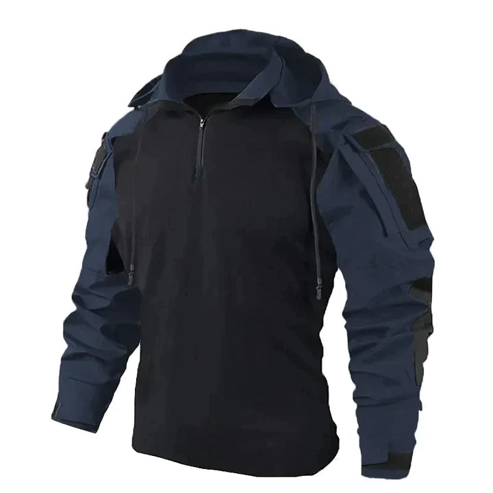 Men's hooded jumper – tactical pattern