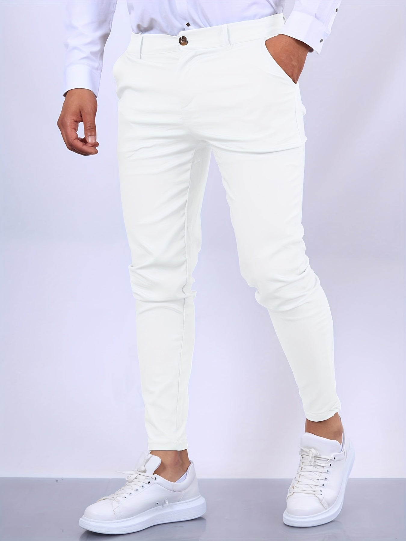 Men’s Tapered Chino Pants – Casual Everyday Style