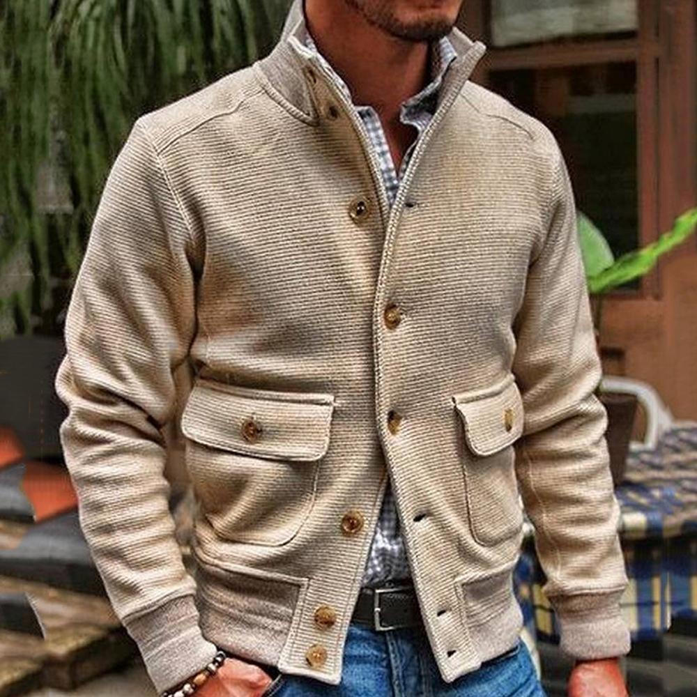 Men's winter jacket | Stand-up collar