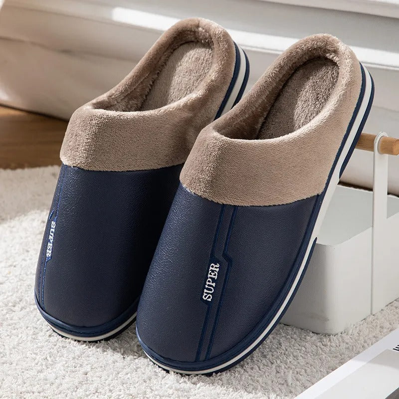Men's Slippers – Design with Thick Soles