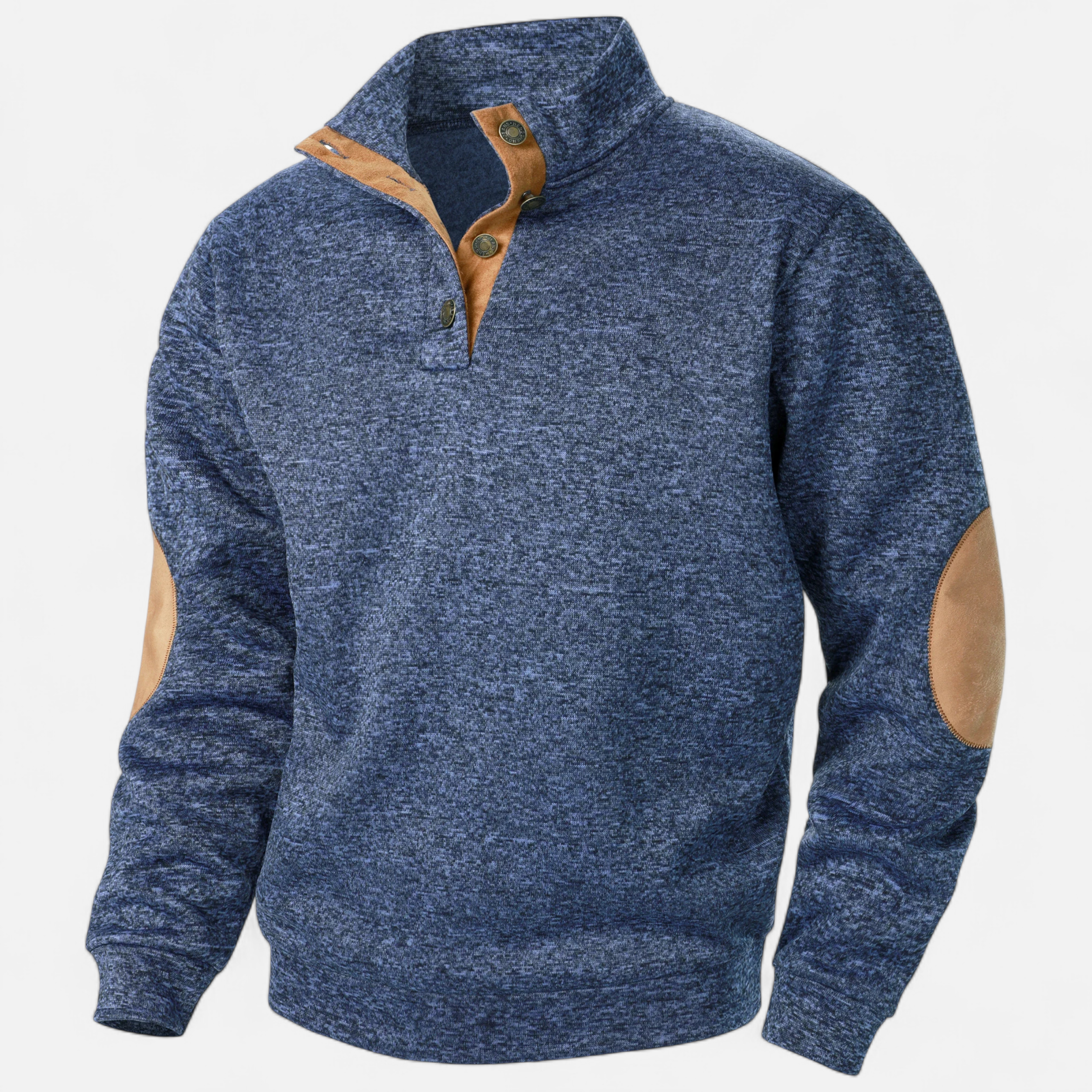 Men's Sweater – Stand Collar Design