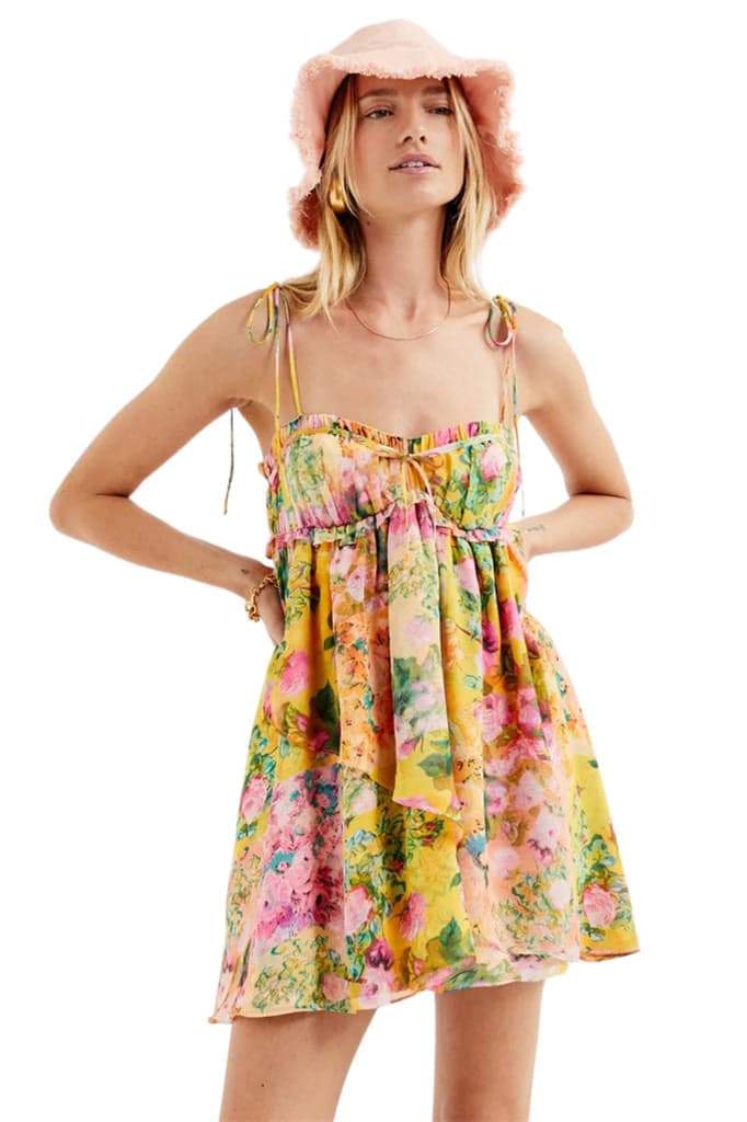 Floral Mini Sundress | Lightweight & Flowy | Perfect for Summer