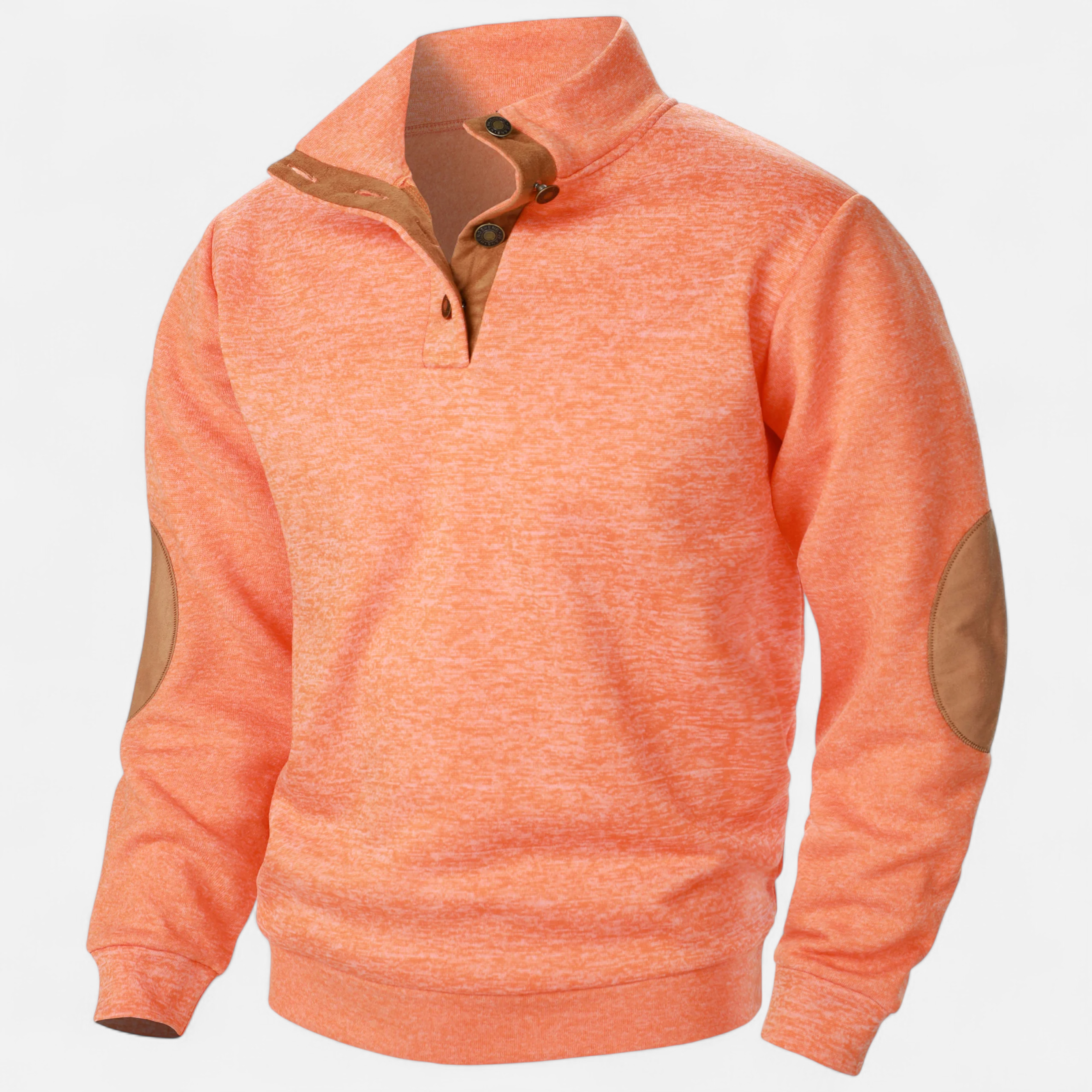 Men's Sweater – Stand Collar Design
