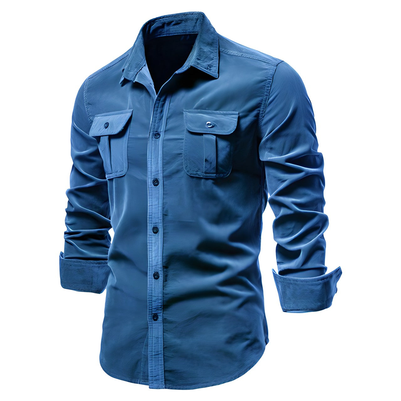 Men’s Casual Shirt – Long Sleeve Over