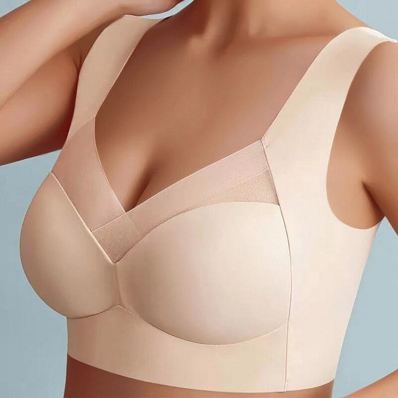 Women’s Bra - Seamless Strapless Design Adjustable Fit