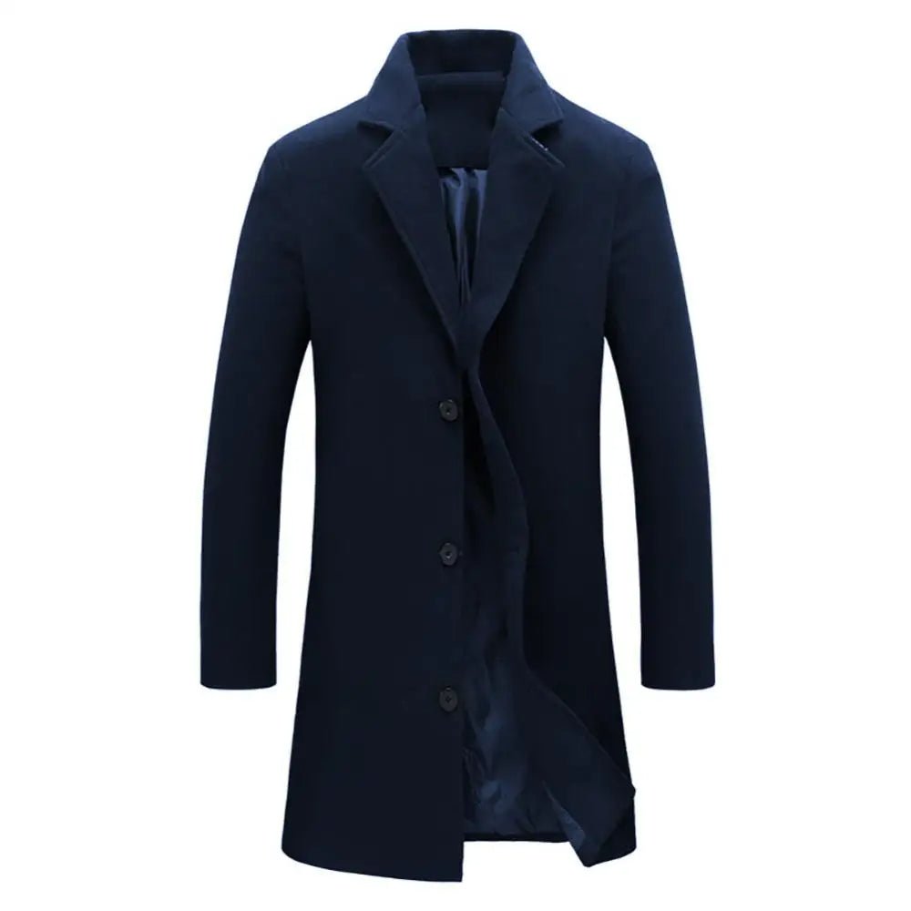 Henric – Men’s Garrison Coat with Timeless Cut and Warm Lining