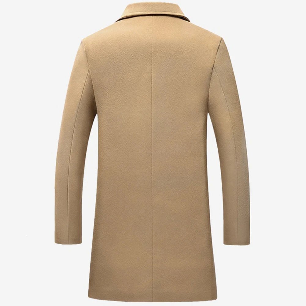 Henric – Men’s Garrison Coat with Timeless Cut and Warm Lining