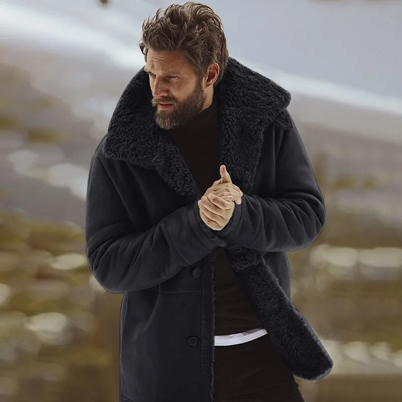 Edric – Men’s Modern Winter Coat with Functional Design