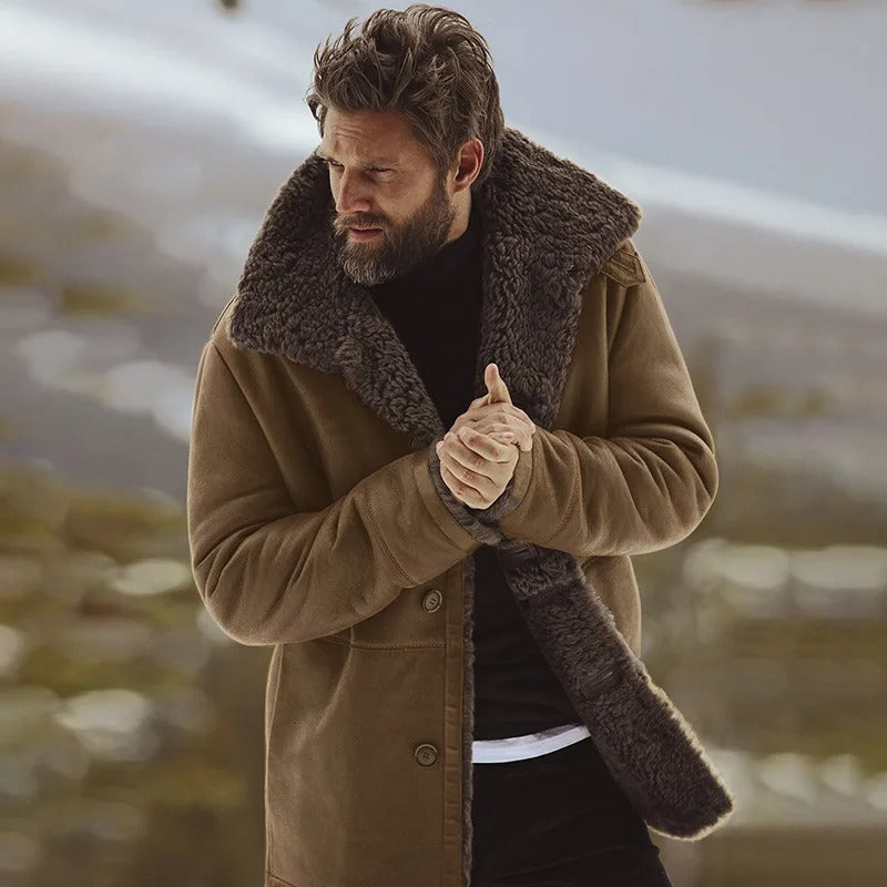 Edric – Men’s Modern Winter Coat with Functional Design